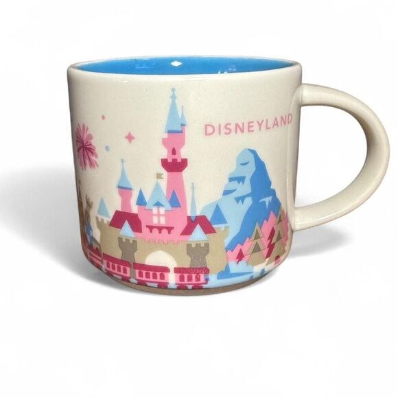 Starbucks “You Are Here” Collection Deadstock Disneyland Castle Mug - Picture 1 of 6